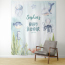 Search for nautical baby shower backdrops Under the sea