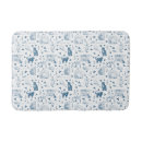 Search for blue toile bath mats White