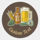 Search for small beer stickers Hops