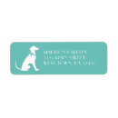 Search for greyhound return address labels Silhouette