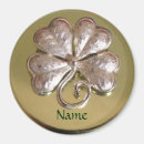 Search for irish names magnets Four leaf clover