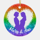 Search for rainbow glitter christmas tree decorations Pride