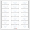 Search for dark blue stickers Chic