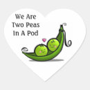 Search for pea in a pod stickers Vegetable