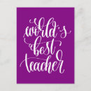 Search for professions vertical postcards Instructor