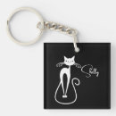 Search for white person key rings Cat
