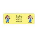 Search for orangutan return address labels Primate
