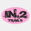Search for 2 oval stickers Running