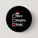Search for naughty or nice badges Funny
