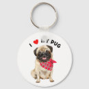 Search for cute pug key rings Puggle
