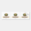 Search for hamburger bumper stickers Cheeseburger