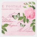 Search for vintage rose floral stickers Butterfly