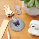 Search for purple butterfly key rings Modern