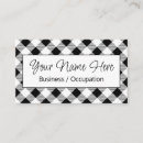 Search for black checkered pattern business cards Retro