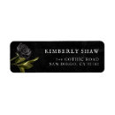 Search for rose flowers return address labels Rustic