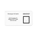 Search for dental return address labels Doctor