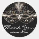Search for masquerade masks stickers Gold