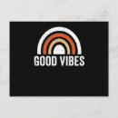 Search for good vibes postcards Motivational