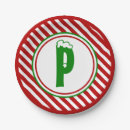Search for candy cane christmas plates Green