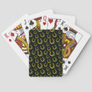 Search for lucky shamrock playing cards Green