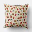 Search for burger cushions Fries