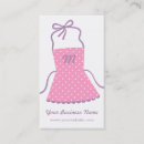 Search for apron business cards Caterer