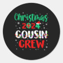 Search for funny cousin stickers Santa claus