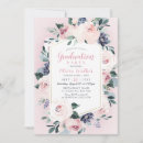 Search for girly graduation invitations Botanical