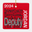 Search for sheriff christmas tree decorations Deputy