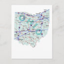 Search for ohio map postcards America
