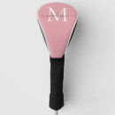 Search for girly golf head covers Blush pink