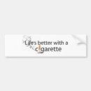 Search for cigarette bumper stickers Humour