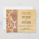 Search for lilac damask invitations Light purple