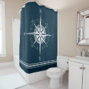 Search for compass shower curtains Nautical