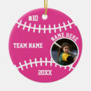 Search for girl softball player christmas tree decorations Team