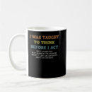 Search for taught mugs Think