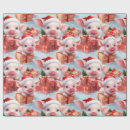 Search for piggy wrapping paper Snow