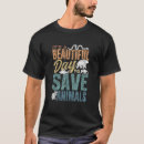 Search for animal rescue tshirts Save