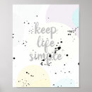 Search for keep it simple posters Quote