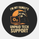 Search for funny raccoon stickers Creative