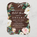 Search for wood bridal shower invitations Autumn