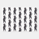 Search for warrior wrapping paper Ninja