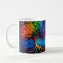 Search for tree roots mugs Colourful