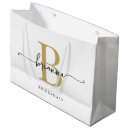 Search for white and gold gift bags Calligraphy