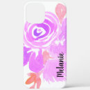 Search for purple roses iphone cases Watercolor