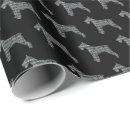 Search for schnauzer wrapping paper Silhouette