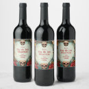 Search for sugar skull wine labels Dia de los muertos
