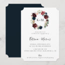 Search for navy blue blush engagement party invitations Watercolor