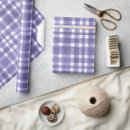 Search for purple plaid wrapping paper Elegant