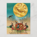Search for smiling moon postcards Witch